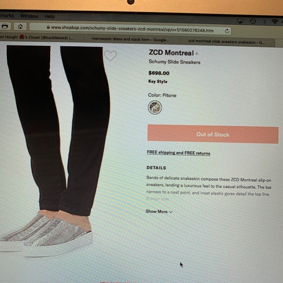 ZCD Montreal Slide Sneaker-EUC - Picture 4 of 6